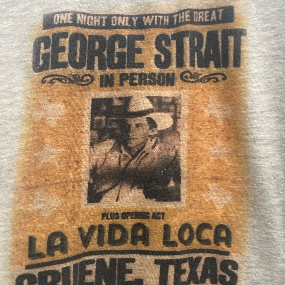 George Strait concert sweatshirt size small